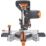 Evolution R210SMS 210mm  Electric Single-Bevel Sliding Multi-Material Mitre Saw 220-240V