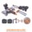 Evolution R210SMS 210mm  Electric Single-Bevel Sliding Multi-Material Mitre Saw 220-240V