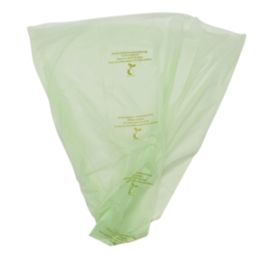 L-PRO Love The Earth Light Green Compostable Caddy Liners 25Ltr 60 Pack