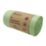 L-PRO Love The Earth Light Green Compostable Caddy Liners 25Ltr 60 Pack