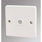Crabtree Capital 20A Unswitched Flex Outlet  White
