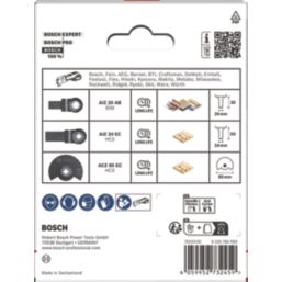 Bosch   Multi-Material Cutting Blade Set 3 Pieces