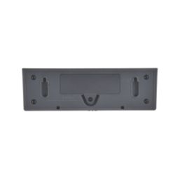 Lutec Vyzor Outdoor LED Solar Wall Light  With PIR Sensor Dark Grey 1000lm
