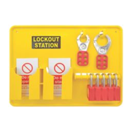 Essentials 5-Padlock Lockout Station