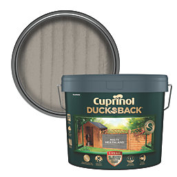 Cuprinol Ducksback Shed & Fence Paint Misty Heathland 9Ltr