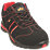 Site Coltan    Safety Trainers Black / Red Size 7