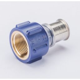 Wavin Tigris  Multi-Layer Composite Press-Fit Adapting Female Couplers 0.75" x 20mm 10 Pack