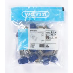 Wavin Tigris  Multi-Layer Composite Press-Fit Adapting Female Couplers 0.75" x 20mm 10 Pack
