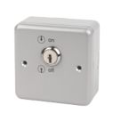 MK Metalclad Plus 20A 1-Gang DP Metal Clad Key Switch