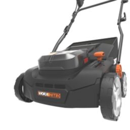 Worx WG855E.9 40V Lithium PowerShare / Pro Brushless Cordless 36cm Dethatcher / Scarifier - Bare