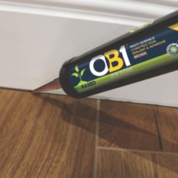 OB1 Bio-Based Multi-Surface Sealant & Adhesive Brown 290ml
