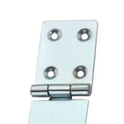 Smith & Locke Hasp & Staple Silver Zinc-Plated 152mm