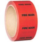 Essentials Fire Main Pipe Marking Tape Red 33m x 50mm