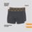Site 2 Pack Black Medium Mens Boxer Shorts