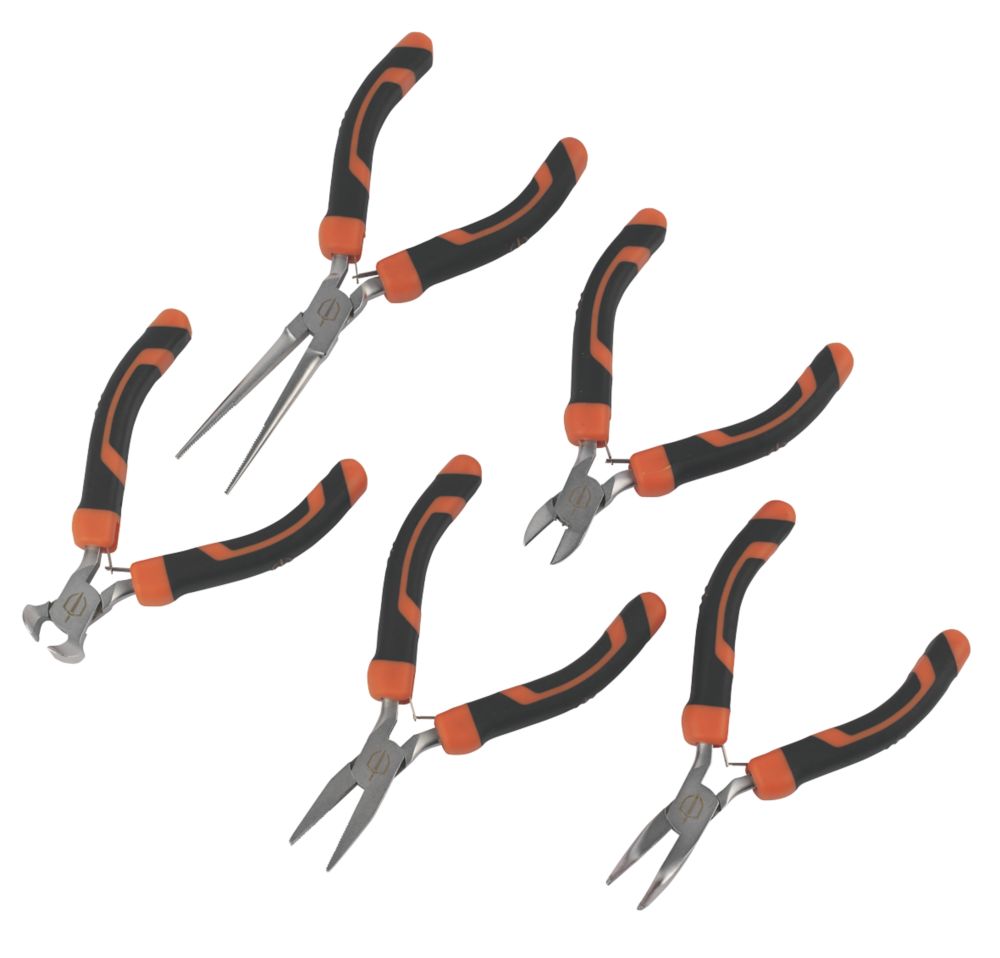 Magnusson Mini Pliers Set 5 Pieces Screwfix