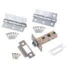 Smith & Locke Latch Pack Satin Chrome