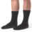 SockShop IOMI Footnurse Diabetic Socks Black 6-11 3 Pack