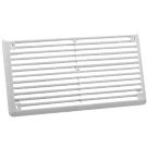Map Vent Fixed Louvre with Flyscreen Vent White 152mm x 76mm