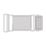 Flomasta  Flexible Straight Pan Connector White 160 - 300mm