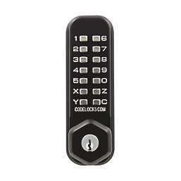 Codelocks Push-Button Lock & Mortice Latch with Code-Free Mode 52mm