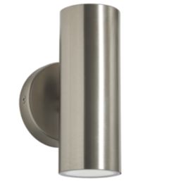 Zink Leto Outdoor LED Up/Down Light Stainless Steel 8W 560lm