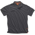 Scruffs Worker Polo Shirt Graphite 2X Large 48" Chest