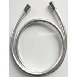 Swirl  Smooth Shower Hose Chrome 10mm x 1.75m