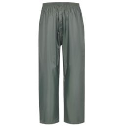 Site Gambrill Water-Repellent Rain Suit Green Medium 50" Chest