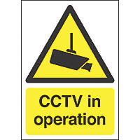 "CCTV in Operation" Sign 420 x 297mm