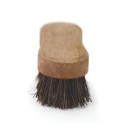 Hillbrush Stiff Hand Scrub Brush Natural Wood Finish