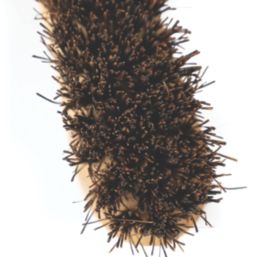 Hillbrush Stiff Hand Scrub Brush Natural Wood Finish