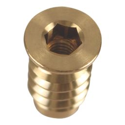 Smith & Locke  39mm Sash Stops Polished Brass 2 Pack