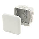 Schneider Electric 7-Entry Rectangular Junction Box with Knockouts