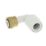 Hep2O  Plastic Push-Fit Angled Tap Connector 15mm x 1/2"