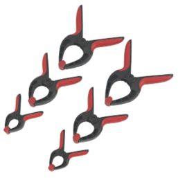 Essentials Spring Clamp Set 6 Pack - Screwfix