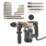 Titan TTB1341SDS 5.12kg  Electric SDS Plus Hammer Drill With 22-Piece Accessory Set 230-240V