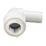 FloPlast FloFit+ Plastic Push-Fit Equal 90° Stem Elbow 22mm
