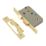 ERA  Brass Bathroom Lock 64mm Case - 44mm Backset