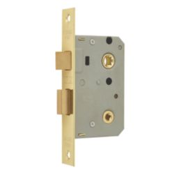 ERA  Brass Bathroom Lock 64mm Case - 44mm Backset