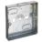 Appleby  1-Gang Galvanised Steel  Knockout Box 16mm