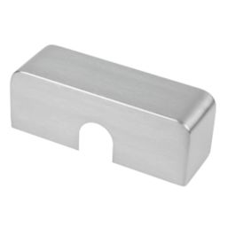 Smith & Locke Series 3 Overhead Door Closer Cover Satin Chrome