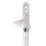 Smith & Locke  Right-Handed Cockspur Window Handle White