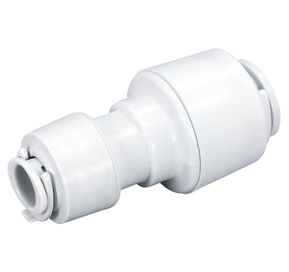 Floplast Plastic Push-fit Reducing Coupler 15 X 10mm 