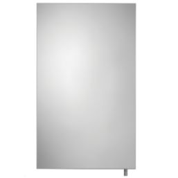 Croydex Dawley Mirrored Single-Door Cabinet  White Gloss 400mm x 100mm x 670mm