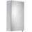 Croydex Dawley Mirrored Single-Door Cabinet  White Gloss 400mm x 100mm x 670mm
