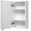 Croydex Dawley Mirrored Single-Door Cabinet  White Gloss 400mm x 100mm x 670mm