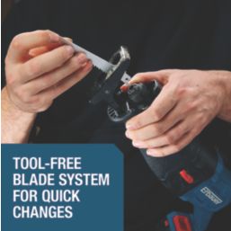 Erbauer ERI1089RSP 18V Li-Ion EXT Brushless Cordless Reciprocating Saw - Bare