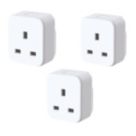 Hive V3 13A Active Smart Plugs White 3 Pack