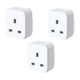 Hive V3 13A Active Smart Plugs White 3 Pack