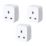 Hive V3 13A Active Smart Plugs White 3 Pack